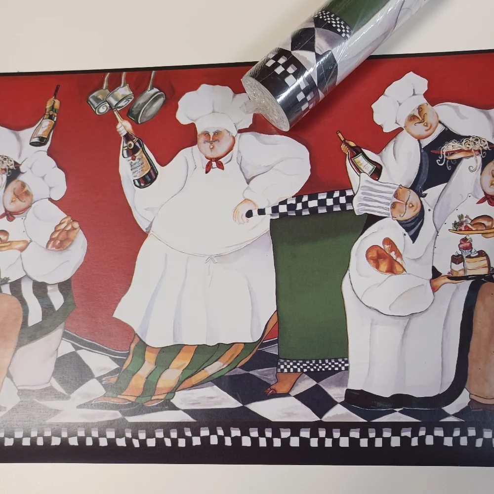 Wallpaper Border Chefs A Cooking